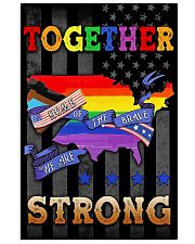 LGBT - Home Of The Brave Flag 11x17 Poster thumbnail
