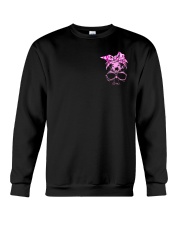 Breast Cancer - Skull Crewneck Sweatshirt tile
