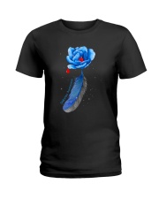 Diabetes Feather Ladies T-Shirt tile