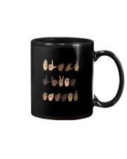 African American Sign language 15 Mug tile