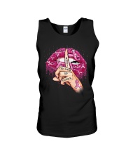 Breast Cancer Messed With The Wrong Girl 2 Sides Unisex Tank tile