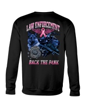 Breast Cancer Police 2 Sides Crewneck Sweatshirt tile