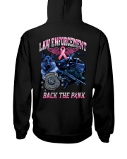 Breast Cancer Police 2 Sides Hooded Sweatshirt tile