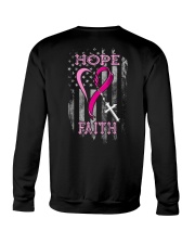 Bc Hope Faith 2 Sides Crewneck Sweatshirt tile