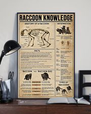 Raccoon Knowledge 11x17 Poster lifestyle-poster-2