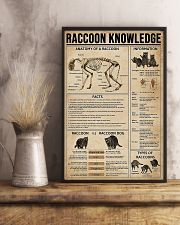 Raccoon Knowledge 11x17 Poster lifestyle-poster-3