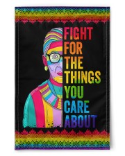 LGBT Fight For The Things You Care Flag 11.5"x17.5" Garden Flag front
