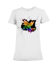 Dragon LGBT Crack Premium Fit Ladies Tee tile