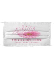 Breast Cancer Faith Hope Love St Mask tile