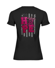 Turtle Breast Cancer 2 Sides Premium Fit Ladies Tee tile