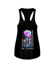 Suicide Prevention Awareness Flag 2 Sides Ladies Flowy Tank tile