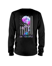 Suicide Prevention Awareness Flag 2 Sides Long Sleeve Tee tile