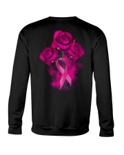 Breast Cancer Roses 2 Sides Shirt Crewneck Sweatshirt tile