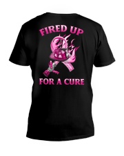 Firefighter BC 2 Sides V-Neck T-Shirt tile