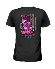 In October We Wear Pink 2 Sides Ladies T-Shirt tile