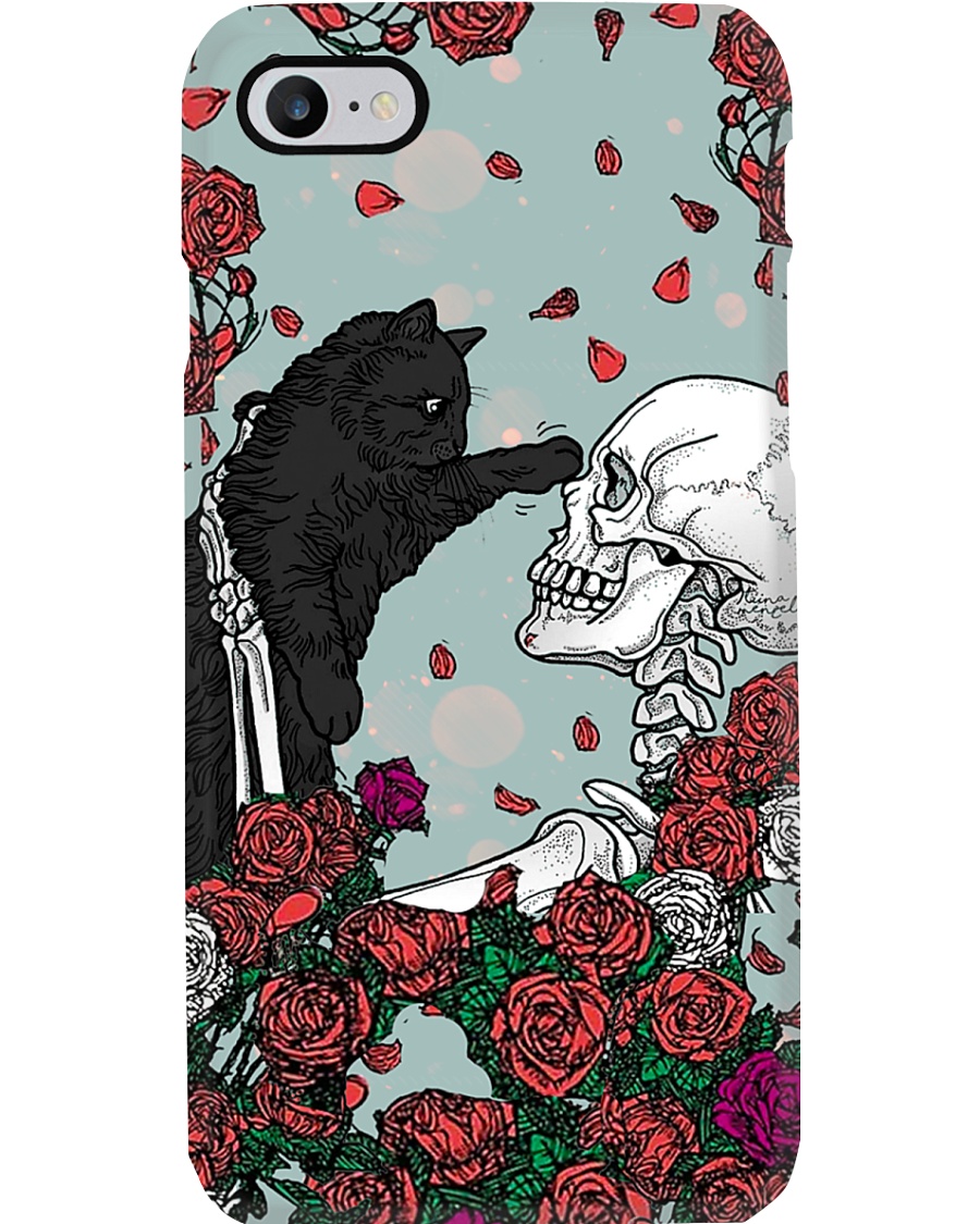 Sk And Black Cat Phone Case