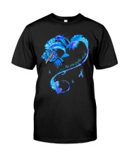 Diabetes - Dolphin No One Fights Alone Classic T-Shirt front