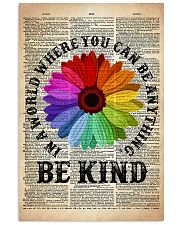 LGBT Be Kind Dictionary 11x17 Poster front