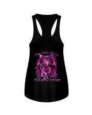 Dragon Breast Cancer Stronger 2 Sides Ladies Flowy Tank tile