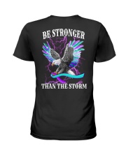 Suicide Prevention Be Strong 2 Sides Ladies T-Shirt tile