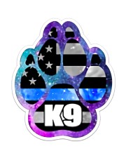 K9 Supporting The Paws 2 Sides Sticker tile