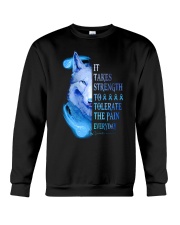 Diabetes Takes Strength To Tolerate Crewneck Sweatshirt tile
