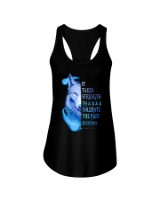Diabetes Takes Strength To Tolerate Ladies Flowy Tank tile