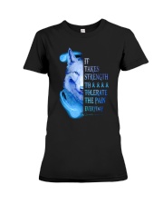 Diabetes Takes Strength To Tolerate Premium Fit Ladies Tee tile