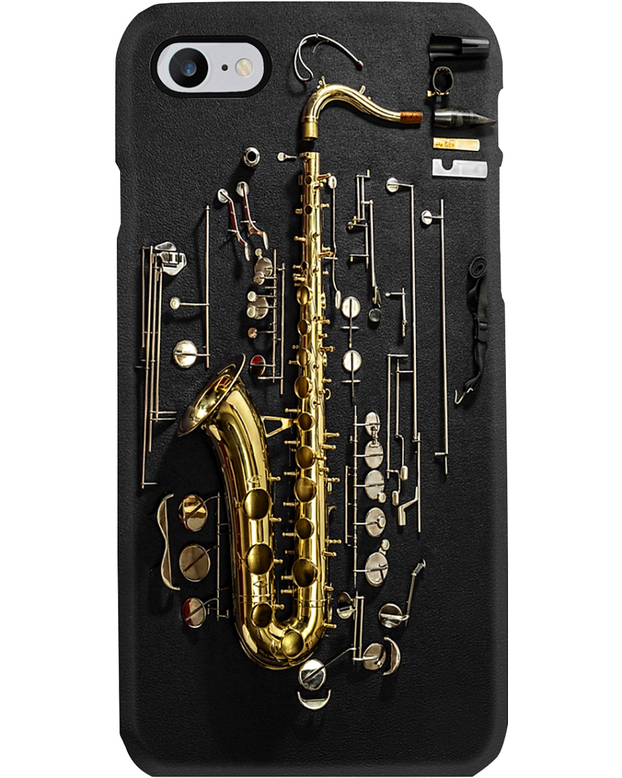 Saxophone Exploded View Phone Case