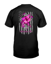 Breast Cancer - Faith Hope Love 2 Sides Classic T-Shirt back