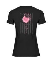 Breast Cancer Daisy 2 Sides Premium Fit Ladies Tee tile