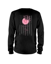 Breast Cancer Daisy 2 Sides Long Sleeve Tee tile