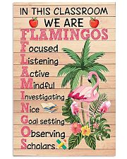Teacher Flamingo 11x17 Poster front