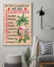 Teacher Flamingo 11x17 Poster lifestyle-poster-1