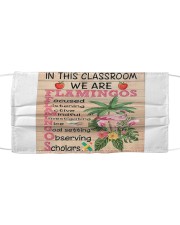 Teacher Flamingo Mask tile