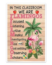 Teacher Flamingo Sticker tile