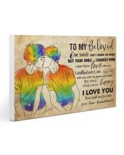 LGBT - To Be Loved Poster Gallery Wrapped Canvas Prints tile