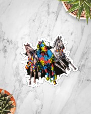 Autism Horse Crack St Sticker - Single (Vertical) aos-sticker-single-vertical-lifestyle-front-06