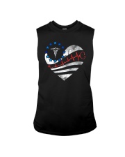 Nurse - Heart Independence Day 2 Sides Sleeveless Tee tile