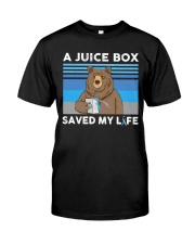 Diabetes A Juice Box Saved My Life Classic T-Shirt front