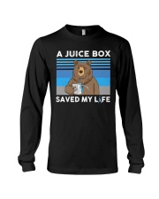 Diabetes A Juice Box Saved My Life Long Sleeve Tee tile