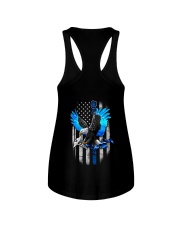 Nurse - Eagle And Rose 2 Sides Ladies Flowy Tank tile