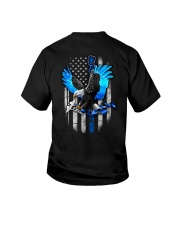 Nurse - Eagle And Rose 2 Sides Youth T-Shirt tile
