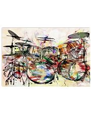Poster - Drummer - Unique Drums Art 17x11 Poster front
