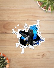 Eagle Police Blue Crack Sticker - Single (Vertical) aos-sticker-single-vertical-lifestyle-front-07