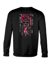 Rose Breast Cancer 2 Sides Crewneck Sweatshirt tile