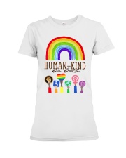 LGBT - Be Both T Premium Fit Ladies Tee tile