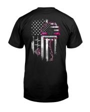 Breast Cancer Awareness Flag 2 Sides Premium Fit Mens Tee tile