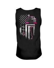 Breast Cancer Awareness Flag 2 Sides Unisex Tank tile