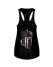 Breast Cancer Awareness Flag 2 Sides Ladies Flowy Tank tile